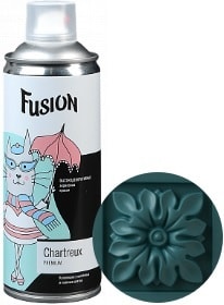 Краска Fusion Chartreux аэрозоль 520мл (чирок)
