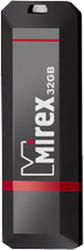 USB Flash Mirex KNIGHT BLACK 32GB (13600-FMUKNT32)