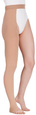 Чулок компрессионный Venoteks 2P288 стандарт 2 кл.к. (р.4, левый, бежевый)