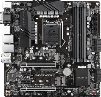 Материнская плата Gigabyte W480M Vision W (rev. 1.0)