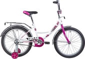 Детский велосипед Novatrack Urban 20 (белый/розовый, 2019)