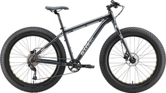 Велосипед Stark Fat 26.3 р.16 2025 HQ-0017808 (темно-серый/серебристый металлик, разобранный)