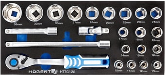 Универсальный набор инструментов Hogert Technik HT7G128 (23 предмета)