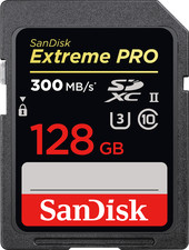 Карта памяти SanDisk Extreme PRO UHS-II SDXC 128GB [SDSDXPK-128G-GN4IN]