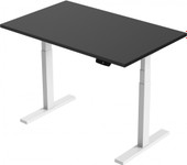 Стол Smartstol Slim 140x80x1.8 (белый/черный)