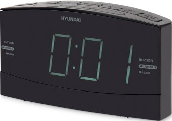 Настольные часы Hyundai H-RCL238 (белый)