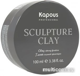 Kapous Глина для укладки волос норм. фиксации Sculpture Clay 100 мл