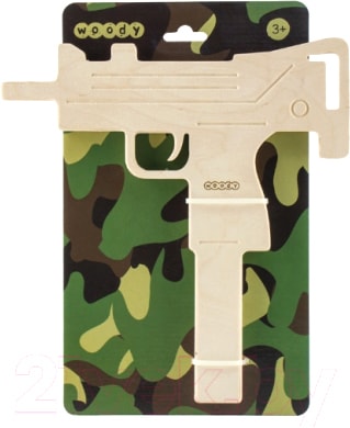 Пистолет игрушечный Woody Пистолет-пулемет МАК 11 02321