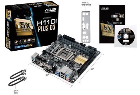 Материнская плата ASUS H110I-PLUS D3