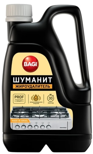 Средство для кухни Bagi Шуманит Жироудалитель 3 л