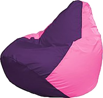 Кресло-мешок Flagman Груша Мега Super Г5.1-32 (фиолетовый/розовый)