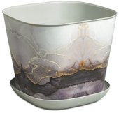Violet Ротанг Квадратное с поддоном 38150150 (мрамор)