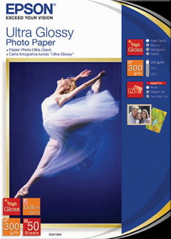 Фотобумага Epson Ultra Glossy Photo Paper 13x18 50 листов (C13S041944)