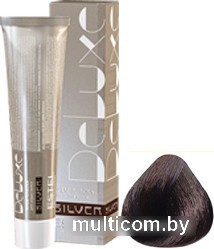 Estel Professional De Luxe Silver 4/76 коричнево-фиолетовый шатен