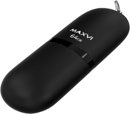 USB Flash Maxvi SF 64GB (черный)