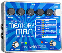 Гитарная педаль Electro-Harmonix Stereo Memory Man w/Hazarai