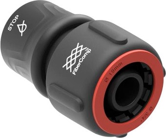 Коннектор Fiskars Коннектор для шланга 19 мм 3/4&quot; c автостопом 1054790