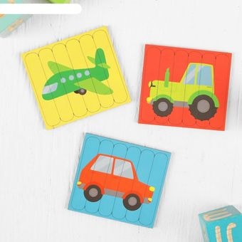 Головоломка Лесная мастерская Транспорт 4445011