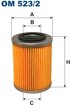 Масляный фильтр Filtron OM 523/2