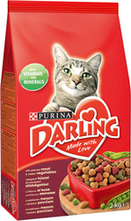 Корм для кошек Darling с мясом и овощами 10 кг