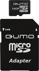 Карта памяти QUMO microSDHC (Class 4) 4GB (QM4GMICSDHC4)