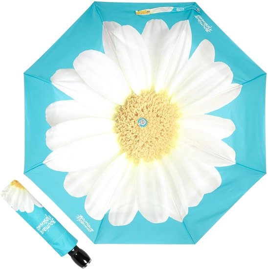 Зонт Moschino 7006-OCP Giant Daisy Lightblue