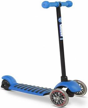 Трехколесный самокат Yvolution Glider Deluxe (синий)