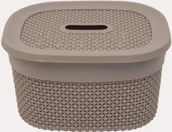 Корзина Эльфпласт Ariana EP560 (6 л, серо-коричневый)