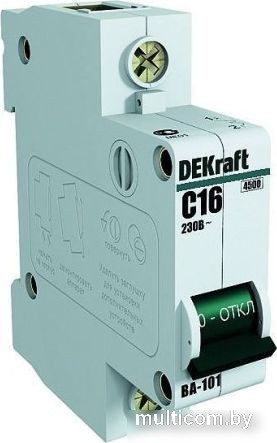 Выключатель автоматический DEKraft 11009DEK