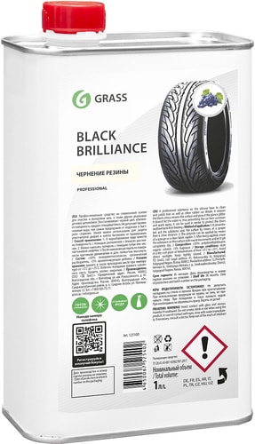 Grass Чернитель резины Black brilliance 1 л 125100