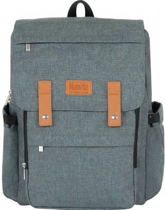 Рюкзак для мамы Nuovita CapCap Hipster (серый)