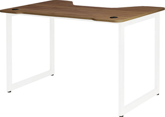 Стол Millwood Лофт Будапешт ДТ-4 120x85x75 (дуб табачный Craft/металл белый)