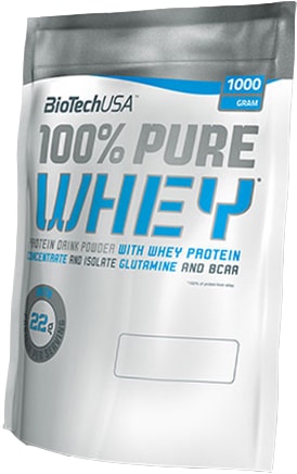 Протеин BioTech USA 100% Pure Whey (шоколад/арахисовая паста, 1000 г)