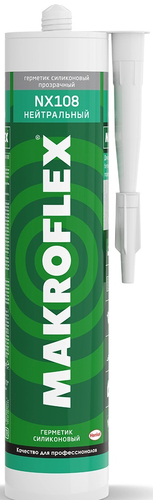 Герметик Makroflex NX108 нейтральный 290 мл (прозрачный)