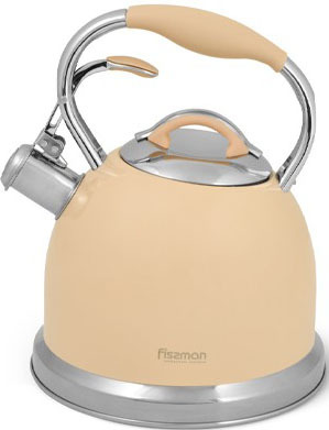 Чайник со свистком Fissman Felicity 5961 (кофейный)