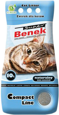 Наполнитель Super Benek Compact 25 л