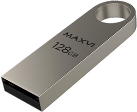 USB Flash Maxvi MK 128GB (серебристый)