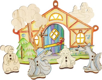 Сборная модель Woody Детский театр "Красная шапочка" 1393