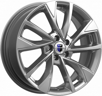 Литые диски K&K Роквуд 17x7&quot; 5x114.3мм DIA 60.1мм ET 50мм Дарк платинум