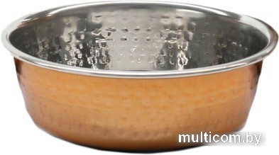 Миска Rosewood Deluxe Steel Hammered Copper Pet Bowl 06203