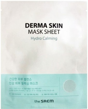 The Saem Маска для лица тканевая Derma Skin Mask Sheet Hydro Calming