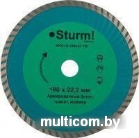 Отрезной диск алмазный Sturm 9020-04-180x22-TW