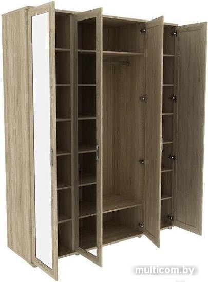 Шкаф распашной Уют Сервис Гарун-К 514.02 (дуб сонома)