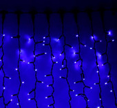 Световой дождь Luazon Занавес 3W 1440 Led (2x6 м, синий) [1080280]