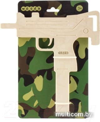 Пистолет игрушечный Woody Пистолет-пулемет МАК 11 02321