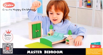 Аксессуары для кукольного домика Darvish Спальня DV-T-2622