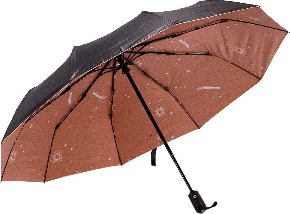 Зонт Rain Berry 734-23335.2 (черный/пудровый)