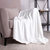Плед Casa Conforte Royal Flannel 160x220 6155311 (белый)