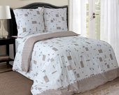 Постельное белье Блакiт Бязь Евро 70х70 487501 41261 (евро)