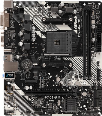 Материнская плата ASRock X370M-HDV R4.0